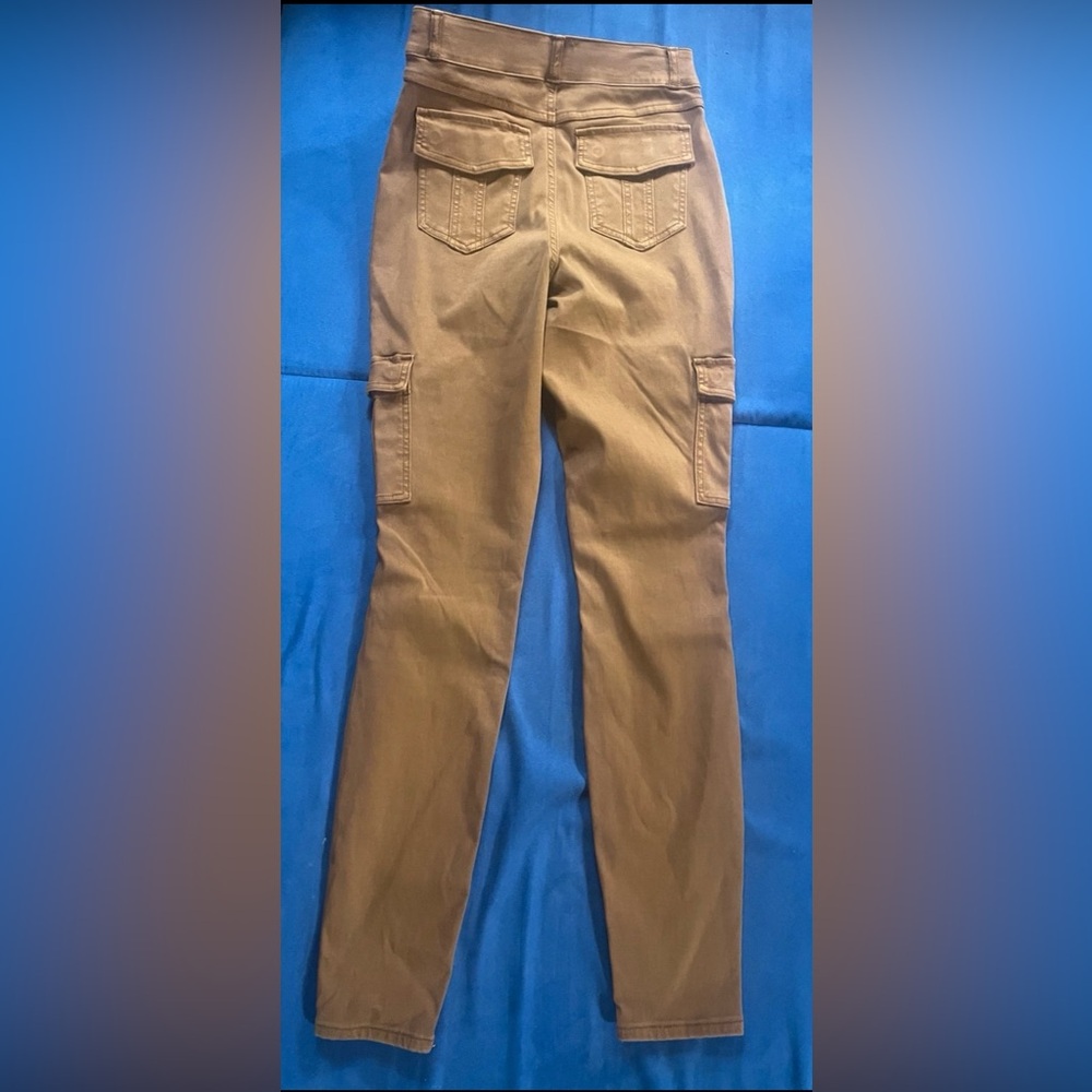 SPANX Brown Cargo Skinny Pants with tags
